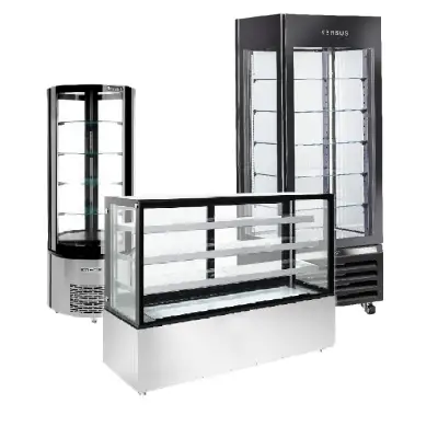 Expositores refrigerados para Pastelerías Helade
