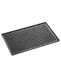 Placa de aluminio fundido antiadherente cm 53x32,5x1,5 h - Con canal de drenaje - Adecuada para cocinar y asar