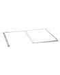 Estante de acero inoxidable M3 para SNACKPOINT 200 - Agujero 1: Diseñado para placa GDP 320E-G, dimensiones mm L 330 x P 550 - Agujero 2: Diseñado para Bain Marie 1/1 GN, 150 mm, dimensiones mm L 345 x P 545 - Agujeros ventilados - Dimensiones mm L 755 x 
