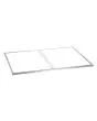 Estante de acero inoxidable M4 para SNACKPOINT 200 - Agujero 1: Diseñado para Bain Marie 1/1 GN, 150 mm, dimensiones mm L 345 x P 545 - Agujero 2: Diseñado para Bain Marie 1/1 GN, 150 mm, dimensiones mm L 345 x P 545 - Dimensiones mm L 755 x P 578 x 15 H 