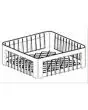 CESTA CON MALLAS GRANDES DE POLIPROPILENO - MOD. CQ/4016/LPL - Medidas cm A 40 x F 40 x h 16