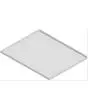 BANDEJA PERFORADA DE ALUMINIO cm. 60 x 40 x 2