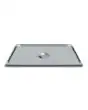 TAPA DE ACERO INOX GN 1/1 cm  L 53 x P 32,5