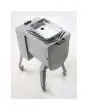 PATAS MEDIANAS CON RUEDAS ( + cm 43,5 ) para Mezcladoras 30 Kg y 50 Kg monopala