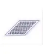 PLANO PERFORADO DE ACERO INOX cm 46X32