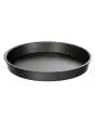 Bandeja de cocción de aluminio fundido antiadherente con borde alto - Fondo liso - Adecuada para preparar platos como tortillas o quiches - Dimensiones cm 25x25x3,3h