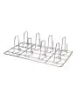 REJILLA INOX PARA LA COCCIÓN VERTICAL DE POLLOS GN 1/1 - Medidas cm 53 x 32,5 x 14,81 - Capacidad: 8 Pollos