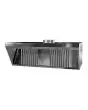 Campana inox DOBLE (sin aspiradora) - Para Mod. 42/P-84/P Planetari
