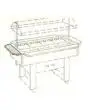 ESTANTE PLEGABLE CORTO