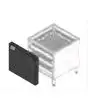 Puerta batiente para MOD. X54/56/58E, SM56TH, SM58TH, PL54TH, PL56TH