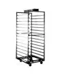 CARRO INOX PARA HORNOS ROTORBAKE T16/E16 - Capacidad bandejas: n. 18 cm 80 x 100