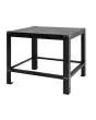 SOPORTE DE HIERRO BARNIZADO - PARA HORNO TRAYS - Medidas cm A 111,4 x F 121,9 x 96 h