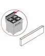EXTENSIÓN PARA CHIMENEAS MEDIDAS cm A 120 x F 5 x 17 H