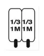 JUEGO DE CESTAS N. 2 x 1/3 GN 1M