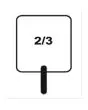 JUEGO DE CESTAS N. 1 x 2/3 GN