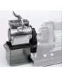 RALLADOR N.5 - Se puede utilizar con el mismo grupo motor - Cuerpo y asa de aluminio para alimentos - Rodillo de acero estañado