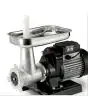 PICADORA DE CARNE N.22 - Se puede utilizar con el mismo grupo motor - Cuerpo, espiral y tuerca de hierro estañado para uso con alimentos - Placa con orificios de mm.6