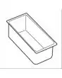 N. 1 CUBETA para HELADOS cm 36x16,5x12 h
