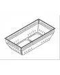 SOPORTE para N. 2 CUBETAS para HELADOS cm 18x16,5 en lugar de 2 pozos