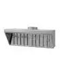Campana inox simple con filtros frontales (sin aspiradora) - Para Mod. 12/P, 16/P, 32/P