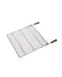 Parrilla inox cm 58,2 x 54,3 con manici para Mod. Churrasco