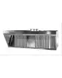 Campana Inox con filtros (sin aspiradora) para Mod. CM35