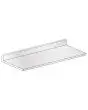 ENCIMERA de ACERO INOX PARA CONTRA MOSTRADORAS - MOD. PAIRB634/050 - ALTURA PETO cm 10 - DIM. Cm L 50 x P 63 x H 13,1 (encimera con peto) - NORMA CE