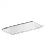 ENCIMERA de ACERO INOX CON PERFIL DE ALUMINIO PARA CONTRA MOSTRADORAS - MOD. PAIRB658/050SI - DIM. Cm L 50 x P 67 x H 5,7 - NORMA CE