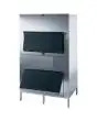 DEPÓSITO DE HIELO - Mod. BIN1200DD - Capacidad del contenedor Kg 550 - Tipos de fabricadores de hielo combinables HN600/ HN1200 DOBLE / HN2000/ TN750/ TN1300/ TN1750/ TN300/ NHU900 - Medidas cm L 111 x P 106 x H 191,5 - Norma CE