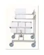 CARRO INOX ERGONÓMICO - REALIZADO PARA SILLAS APTAS CON LAS CUBETAS GN 1/1 se suministra sin contenedores)