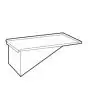 ESCURRIDOR PARA FREIDORAS PASTELERAS - Dimensioness cm L 112,7 x P 39