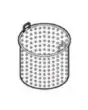 CESTA LT. 50 - Dimensioness cm ø 36 x 40,4 H