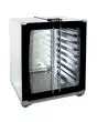 FERMENTADORA CON MANDOS MANUALES - Mod. XLT193 - Capacidad n. 8 bandejas cm 60x40 - Distancia entre bandejas cm 7 - Temperatura max 70°C - Alimentación monofásica 230V/1/50-60Hz - Potencia kW 1,2 - Dimensiones cm L 80 x P 71,3 x 75,7 h - Peso Kg 37