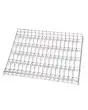 REJILLA CROMADA DE 4 CANALES PARA BAGUETTES PRECOCINADAS cm 46x33