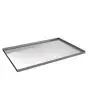 BANDEJA DE ALUMINIO cm 60 x 40 x 2 h