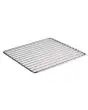 PARRILLA DE ACERO INOX AISI 304 GASTRONORM 2/3 mm. 353x325 - Estructura ø 7 mm - N. 12 varillas ø 3 mm - N. 1 traviesa ø 7 mm - Peso Kg. 0,65 - No compatibles con hornos de guías dobles o en 