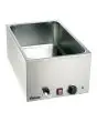 Bain Marie 1/1 GN con grifo de desagüe - Mod BN 11 - Adecuado para estantes M2, M3, M4, M6 - Altura de la cubeta 15 cm - Alimentación monofásica 230V/1/50-60Hz - Potencia kW 1,2 - Dimensiones mm L 340 x P 590 x 240 H - Peso Kg 7,5