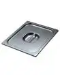 TAPA PARA CONTENEDORES GASTRONORM DE ACERO INOX 1/6 - MEDIDAS mm. 176x162