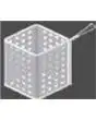CESTA PARA CUECEPASTAS 1/6 DERECHO - Dimensiones cm L 14,3 x P 16,3 x 21,5 h