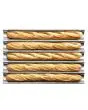 BANDEJA PARA BAGUETTE 5 CANALES cm 60 x 40 x 4 h