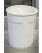 Kit Cubeta de plástico MOD. 4-6-8-10 - Compuesto por carapina y su respectiva tapa - Capacidad Lt. 6,3 - Dimensiones cm ø 20 x 24,2 h