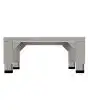 MESA FIJA - Mod MKT11DC - Mesa fija en acero inoxidable AISI 430 para hornos compactos de 6 bandejas - Para los modelos OMH 611 E en todas las versiones - Medidas cm L 50 x P 73,6 x 22 H