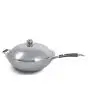 OLLA PARA WOK EN ACERO AISI 304 - Dimensiones mm Ø 360