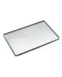 Bandeja de aluminio cm 60 x 40 x 2 h