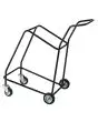 CARRELLO PER N. 10 UNI 550