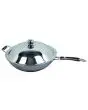 SARTÉN WOK DE ACERO INOXIDABLE AISI 304 - Dimensiones mm Ø 360