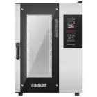 HORNO A GAS MIXTO DE CONVECCIÓN Y VAPOR CON MANDOS DIGITAL - Cod. GOURMET 1011G - PARA GASTRONOMÍA - Capacidad bandejas n. 10 GN 1/1 (cm 32,5x53) - Potencia kW 15 - Alimentación 230 V 50/60 Hz MONOFÁSICO - Temperatura max °C 270 - Medidas exteriores cm. L