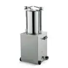 EMBUTIDORA HIDRÁULICA VERTICAL - MOD. 123124 - Capacidad del cilindro Lt 25 - Diámetro del Cilindro cm. Ø 26 - Longitud del Cilindro cm. 46 - Alimentación MONOFÁSICA 230/50/1 - CE