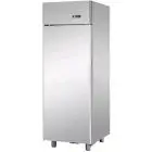 ARMARIO FRIGORÍFICO DE ACERO INOXIDABLE AISI 304 - VENTILADO - Mod BG06ETN - CAPACIDAD LT 600 - N. 1 PUERTA - TEMPERATURA 0/+10°C - Medidas cm L 71 x P 70 x h 203/210 - CE