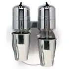 BATIDORA FRAPÉ DE PARED MOD. GM3133M - N. 2 jarras de acero inox de Lt. 0,800 - Velocidad BATIDORA 18000 RPM - Potencia 300W - Alimentación MONOFÁSICA 230v/50-60hz - Homologación CE
